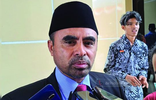 Kepala Dinas Pekerjaan Umum dan Penataan Ruang Provinsi Maluku Utara Saifuddin Djuba