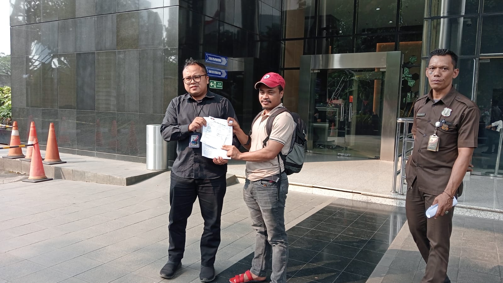 Bukti Penyerahan Laporan Ke KPK