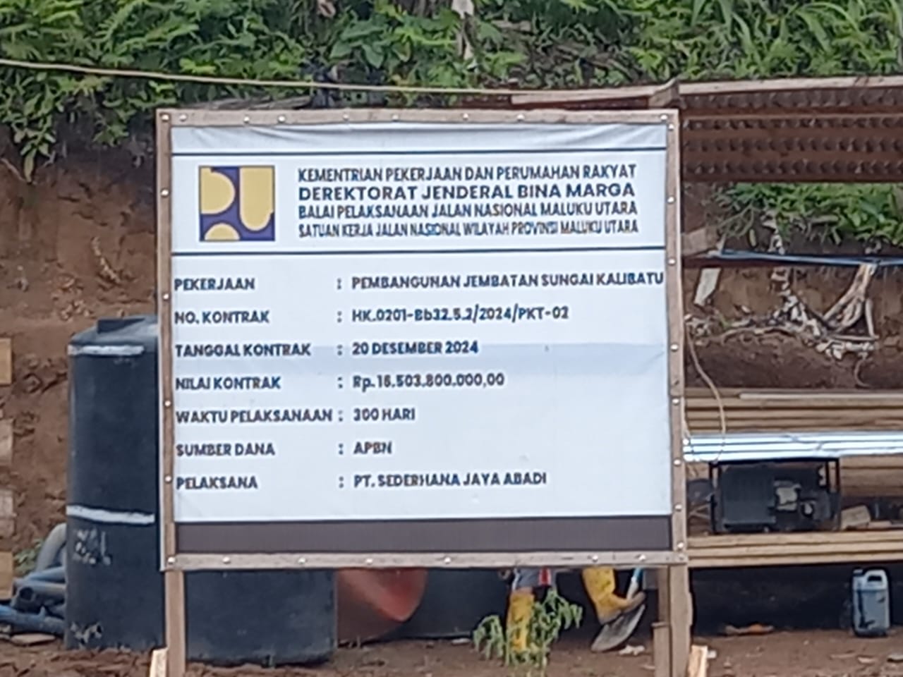foto Papan Proyek