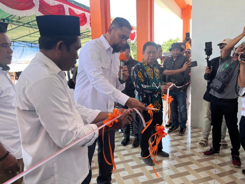 Bupati Halmahera Selatan (Halsel), Hasan Ali Bassam Kasuba, mulai melakukan Kunjungan Kerja (Kuker) di Pulau Obi